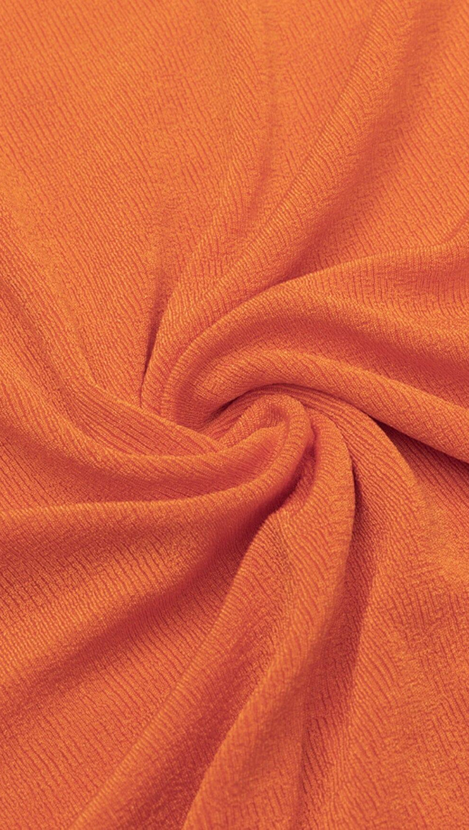 V-NECK HALTER MIDI DRESS IN ORGANE