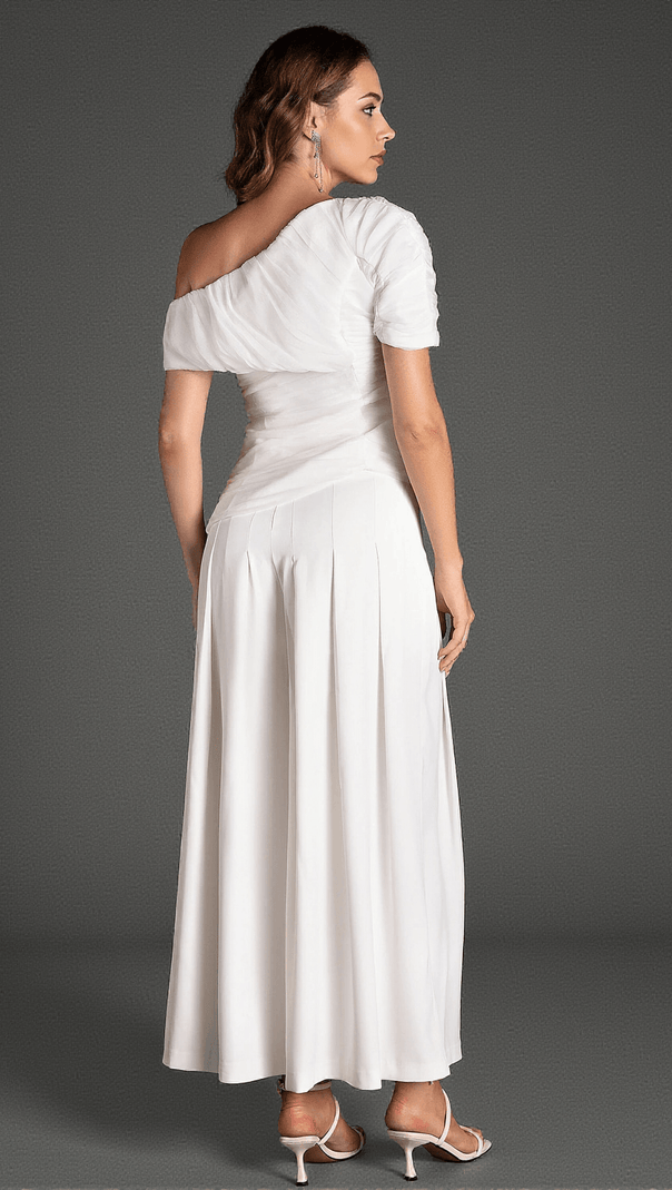 AIIZIE MICHAIL ONE SHOULDER PLEATED SET - product image