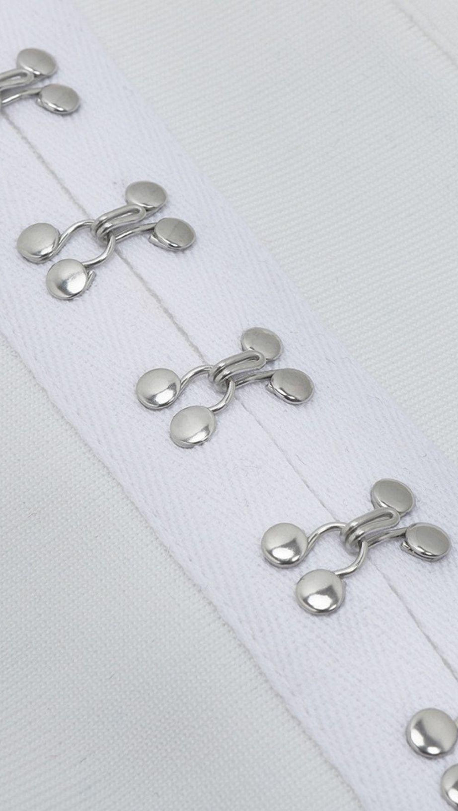 WHITE  YARN SLEEVE MINI DRESS