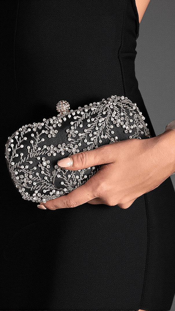 AIIZIE LEVENTALLIS RHINESTONE BEADED HANDBAG - product image