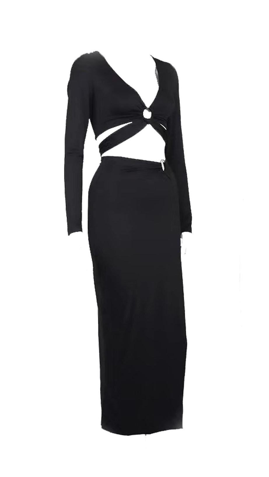 ABITO DUE PEZZI CON GLUTEI SPACCATI