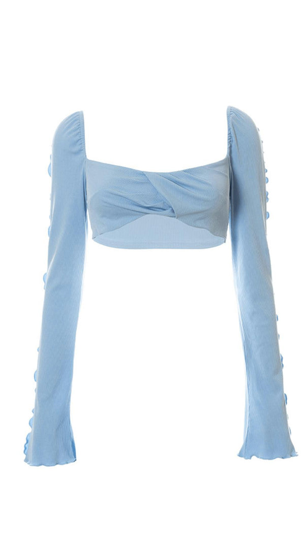 AIIZIE TUBE TOP AND LONG-SLEEVED VEST - product image