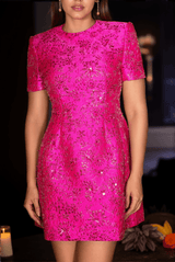 Aristeidis Embroidery Bead Dress