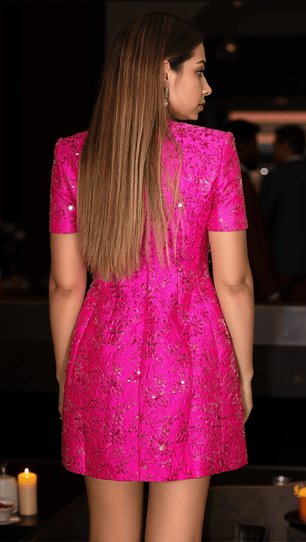 AIIZIE ARISTEIDIS EMBROIDERY BEAD DRESS - product image