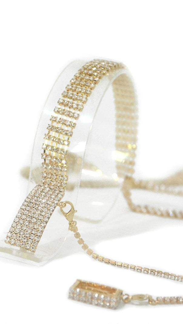 AIIZIE TEMPERAMENT FIVE DRAINAGE DIAMOND BELT - product image