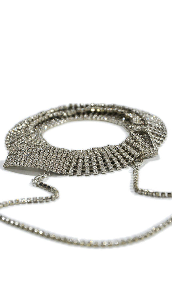 AIIZIE TEMPERAMENT FIVE DRAINAGE DIAMOND BELT - product image