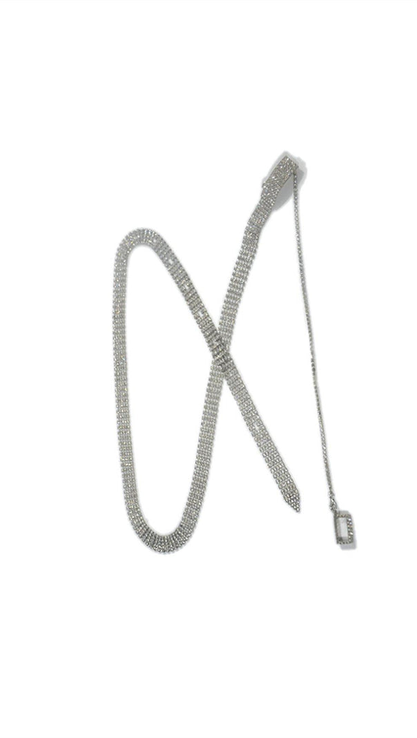 AIIZIE TEMPERAMENT FIVE DRAINAGE DIAMOND BELT - product image