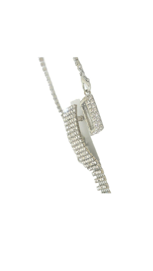 AIIZIE TEMPERAMENT FIVE DRAINAGE DIAMOND BELT - product image