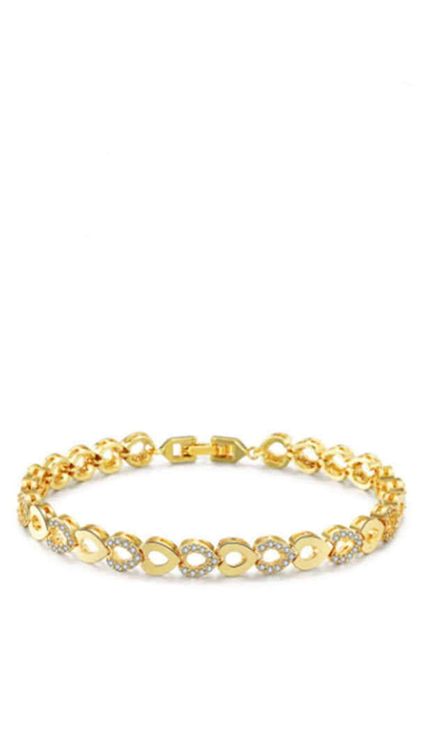 AIIZIE TEMPERAMENT DROP-SHAPED ZIRCON BRACELET - product image
