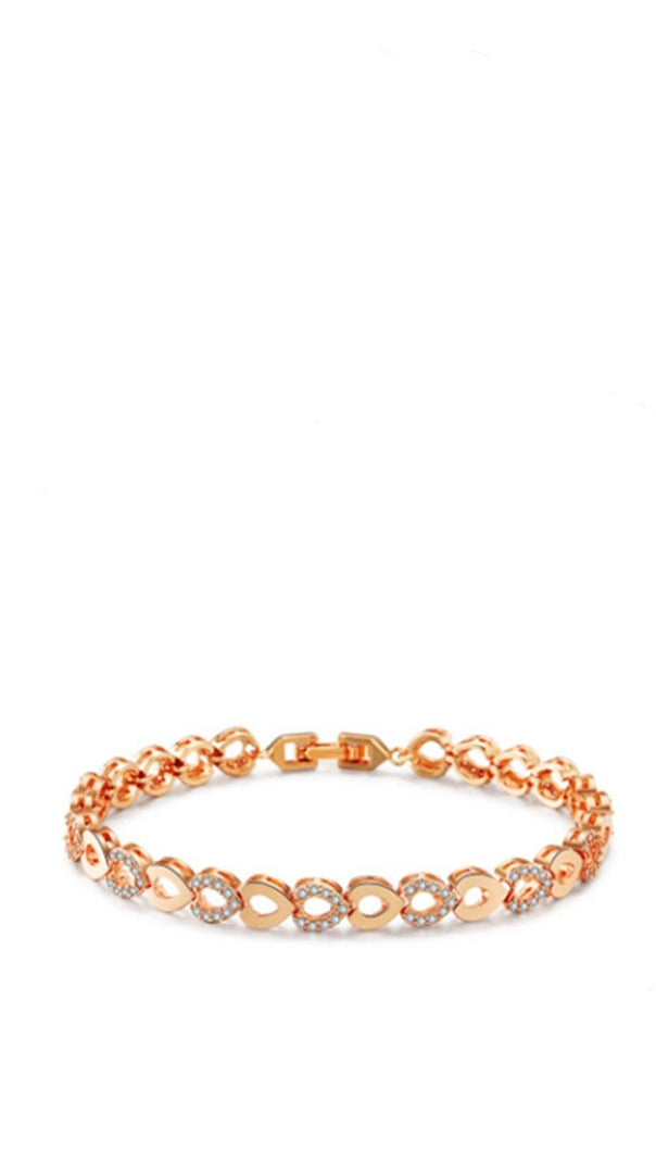 AIIZIE TEMPERAMENT DROP-SHAPED ZIRCON BRACELET - product image