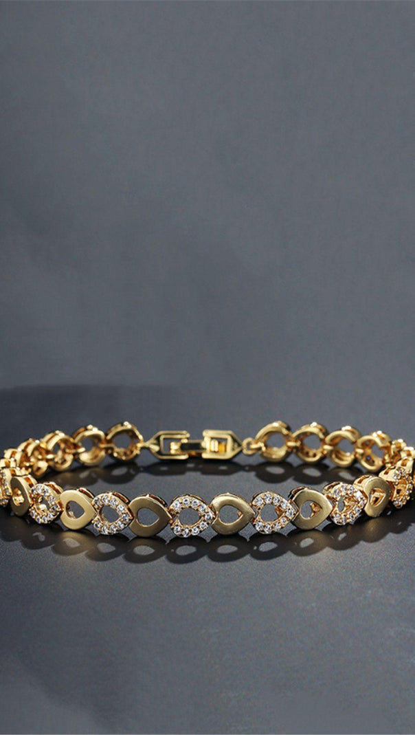 AIIZIE TEMPERAMENT DROP-SHAPED ZIRCON BRACELET - product image
