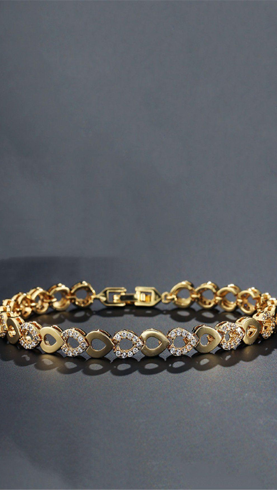 TEMPERAMENT TROPFENFÖRMIGES ZIRKONARMBAND