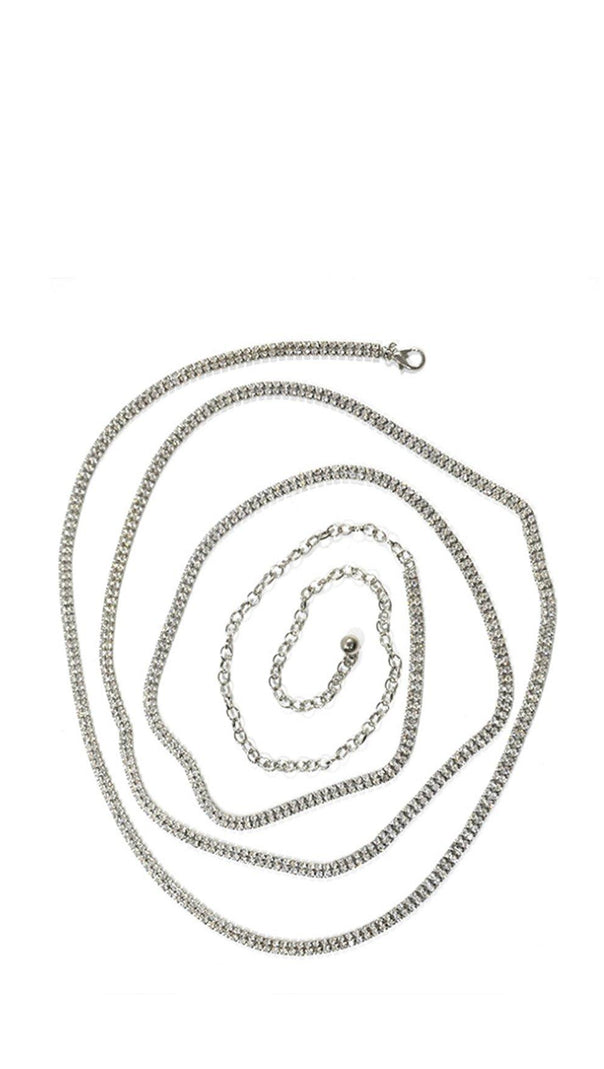 Temperament Double Drainage Diamond Belt