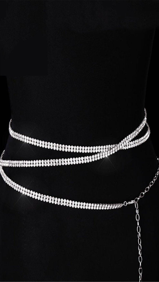 Temperament Double Drainage Diamond Belt