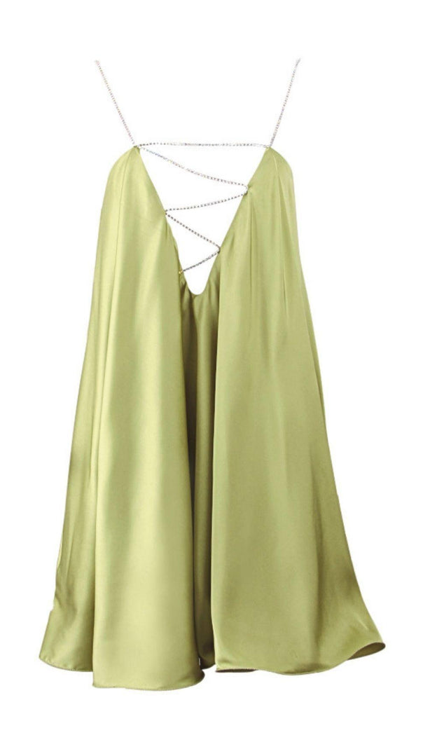AIIZIE SWING DRESS IN LIME - product image