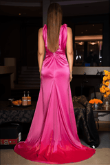 Isabel Deep V Mermaid Maxi Dress