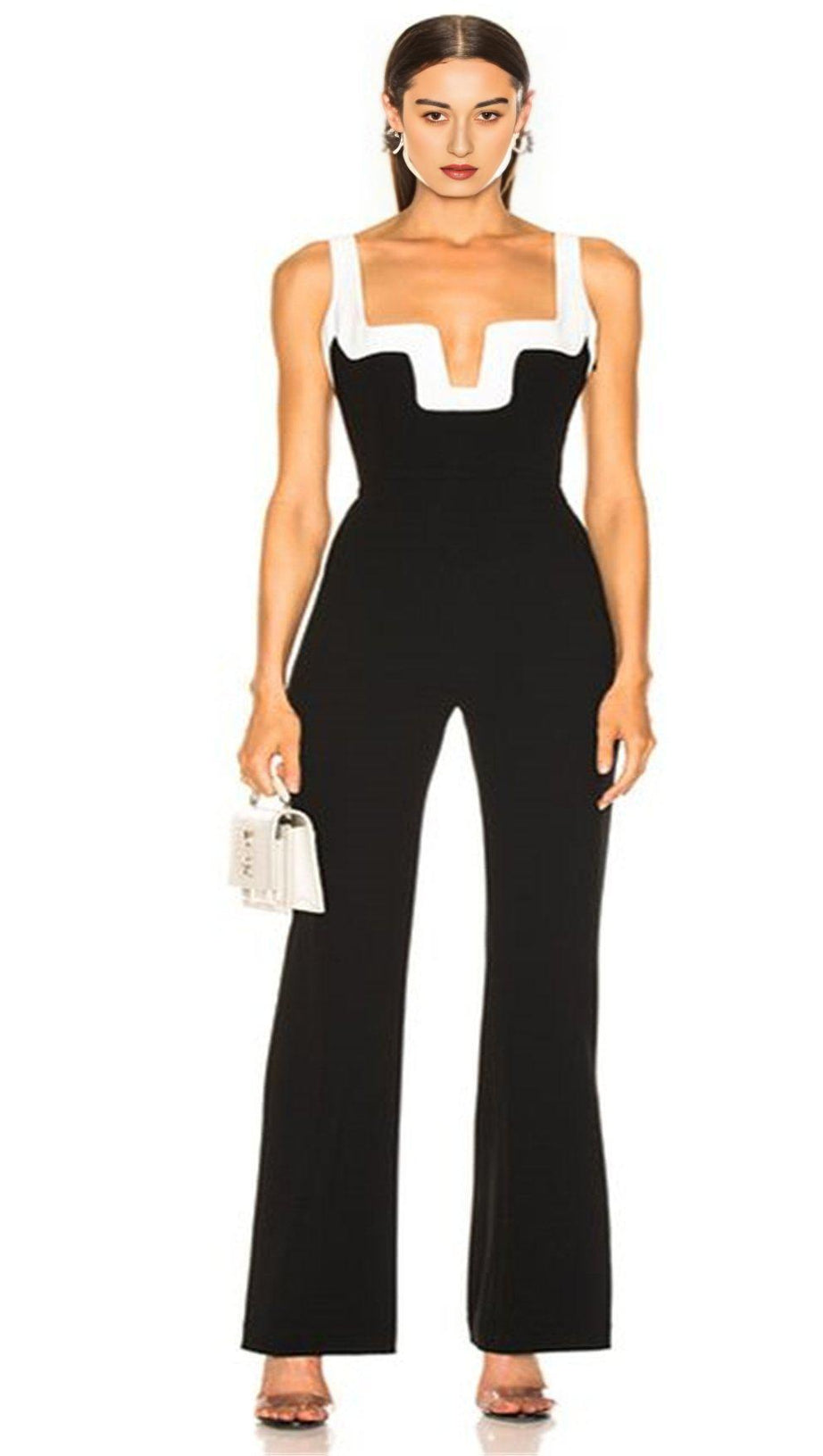 TUTA COLLANT ALLA MODA CON FIBBIA