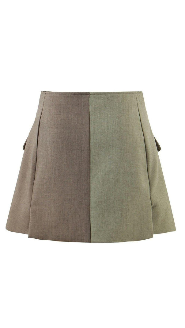 AIIZIE STITCHING CONTRAST COLOR SUIT - product image