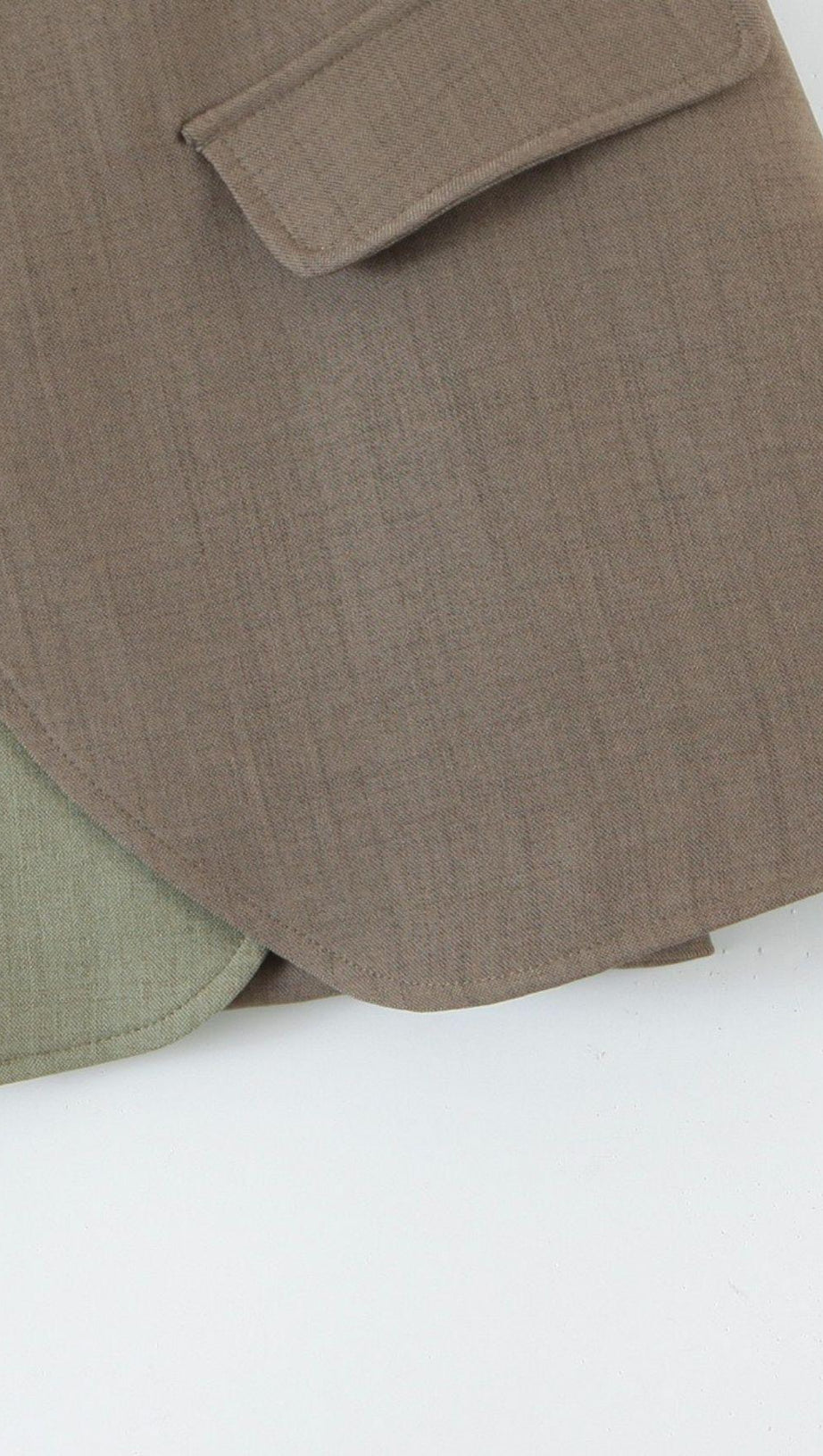 STITCHING CONTRAST COLOR SUIT