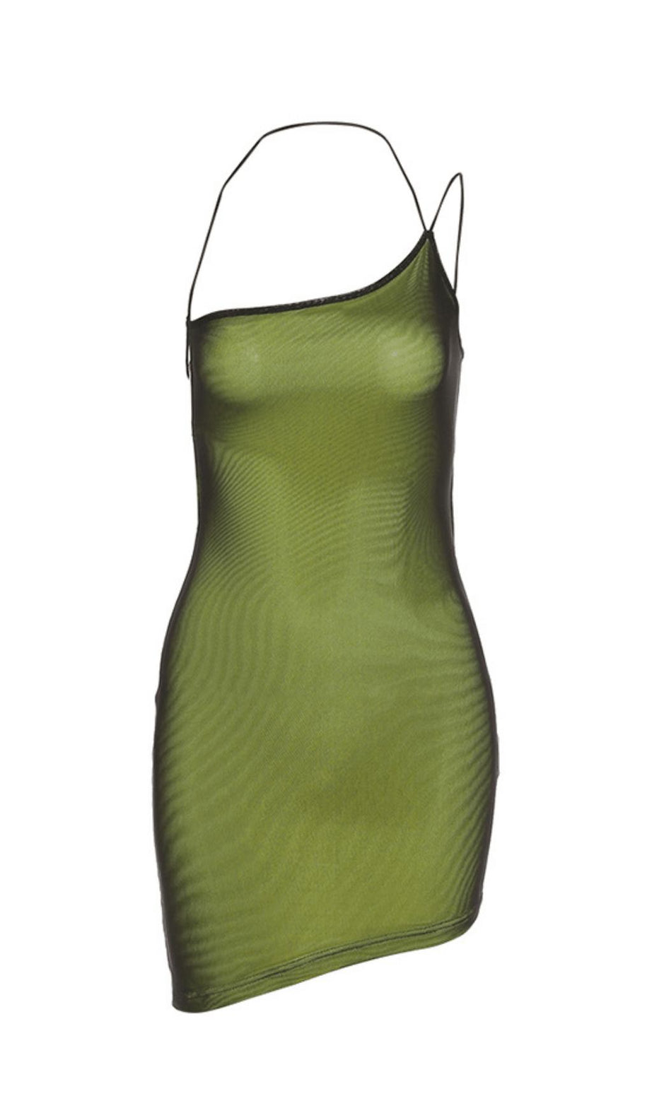 Schmales Hüftwickelkleid 