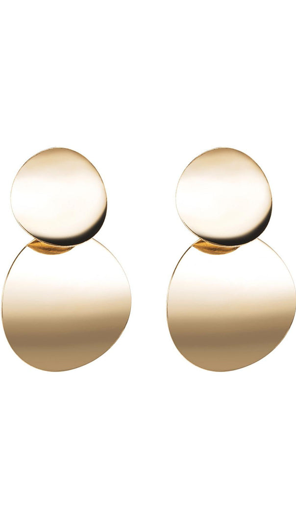 AIIZIE SIMPLE GEOMETRIC EARRINGS METAL EARRINGS - product image