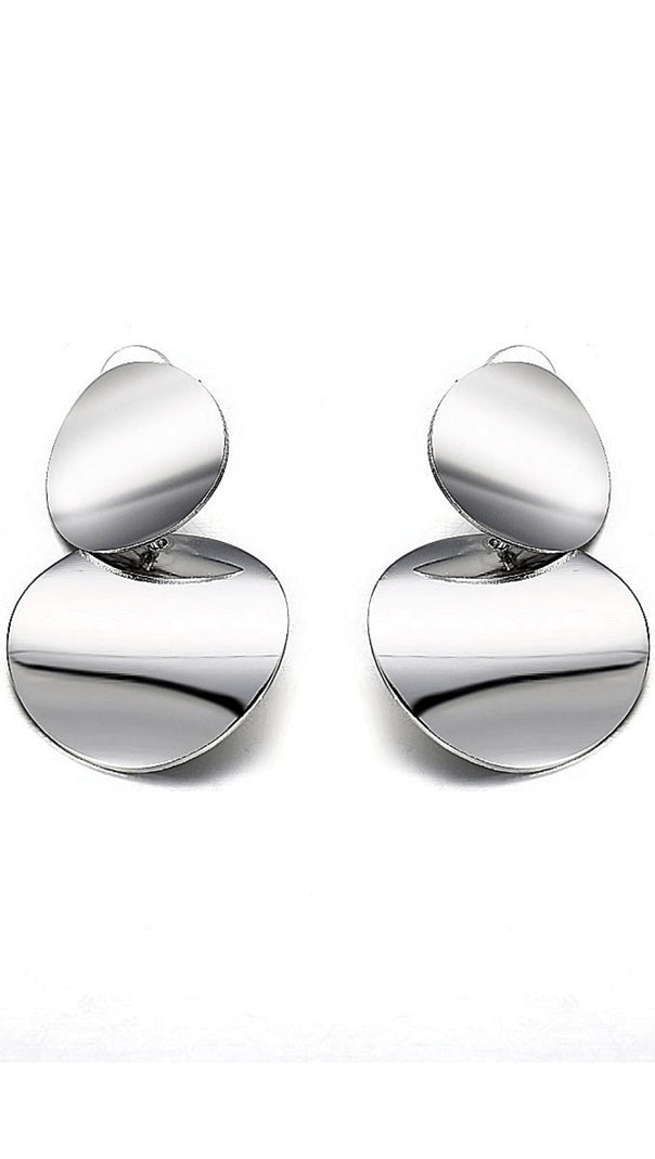 AIIZIE SIMPLE GEOMETRIC EARRINGS METAL EARRINGS - product image