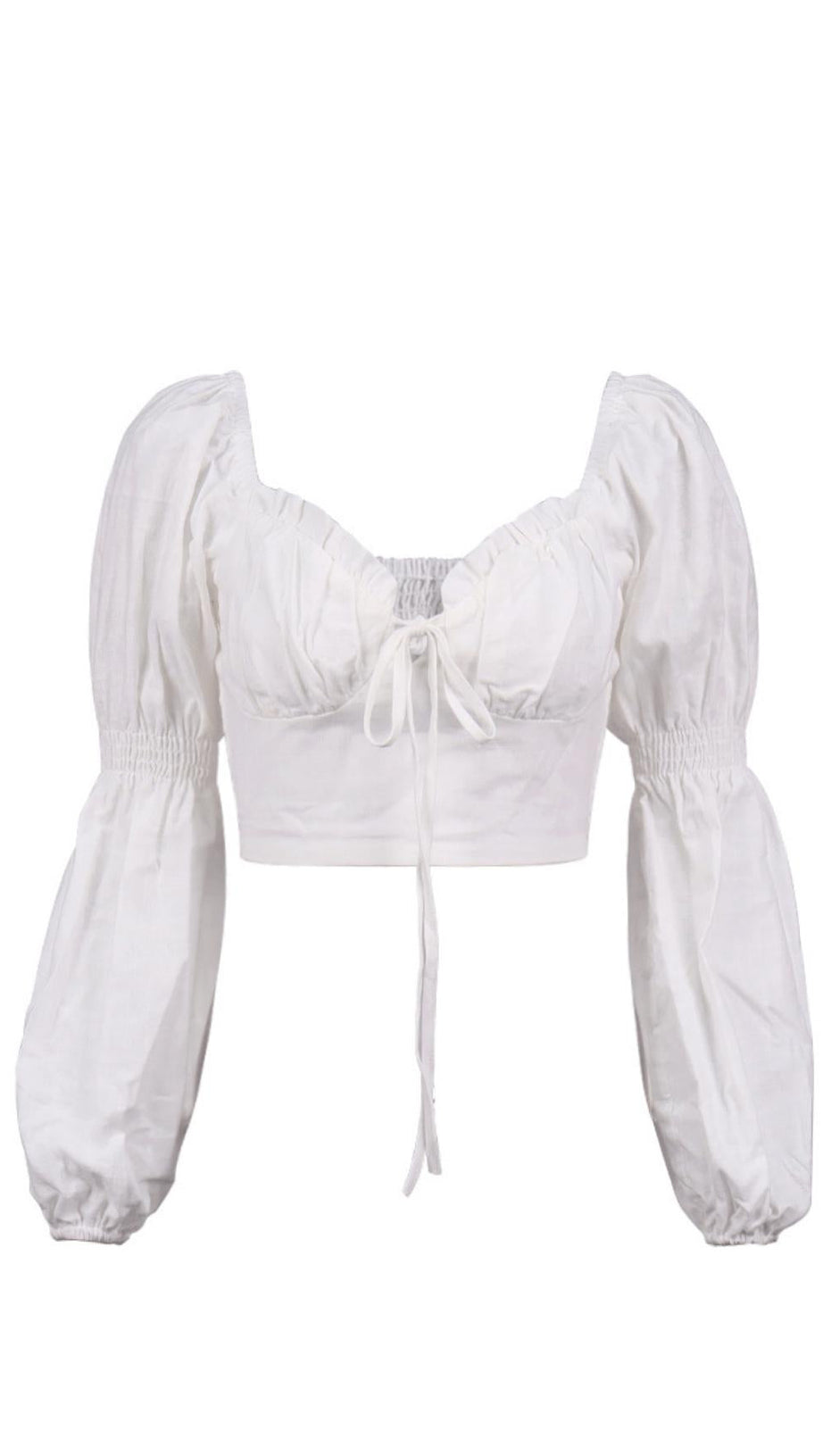 Kurzes T-Shirt mit Holzohren.