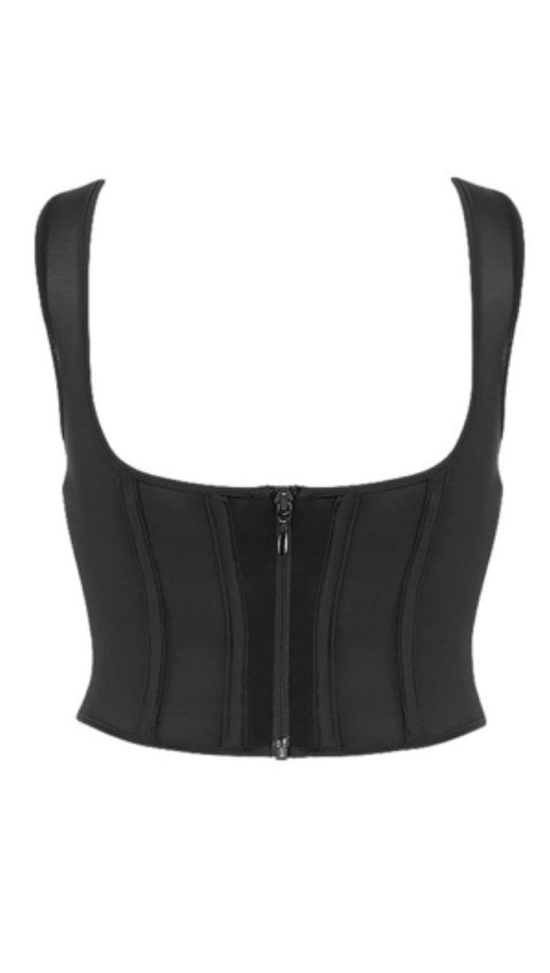 AIIZIE SHORT STITCHED SUSPENDER TOP - product image