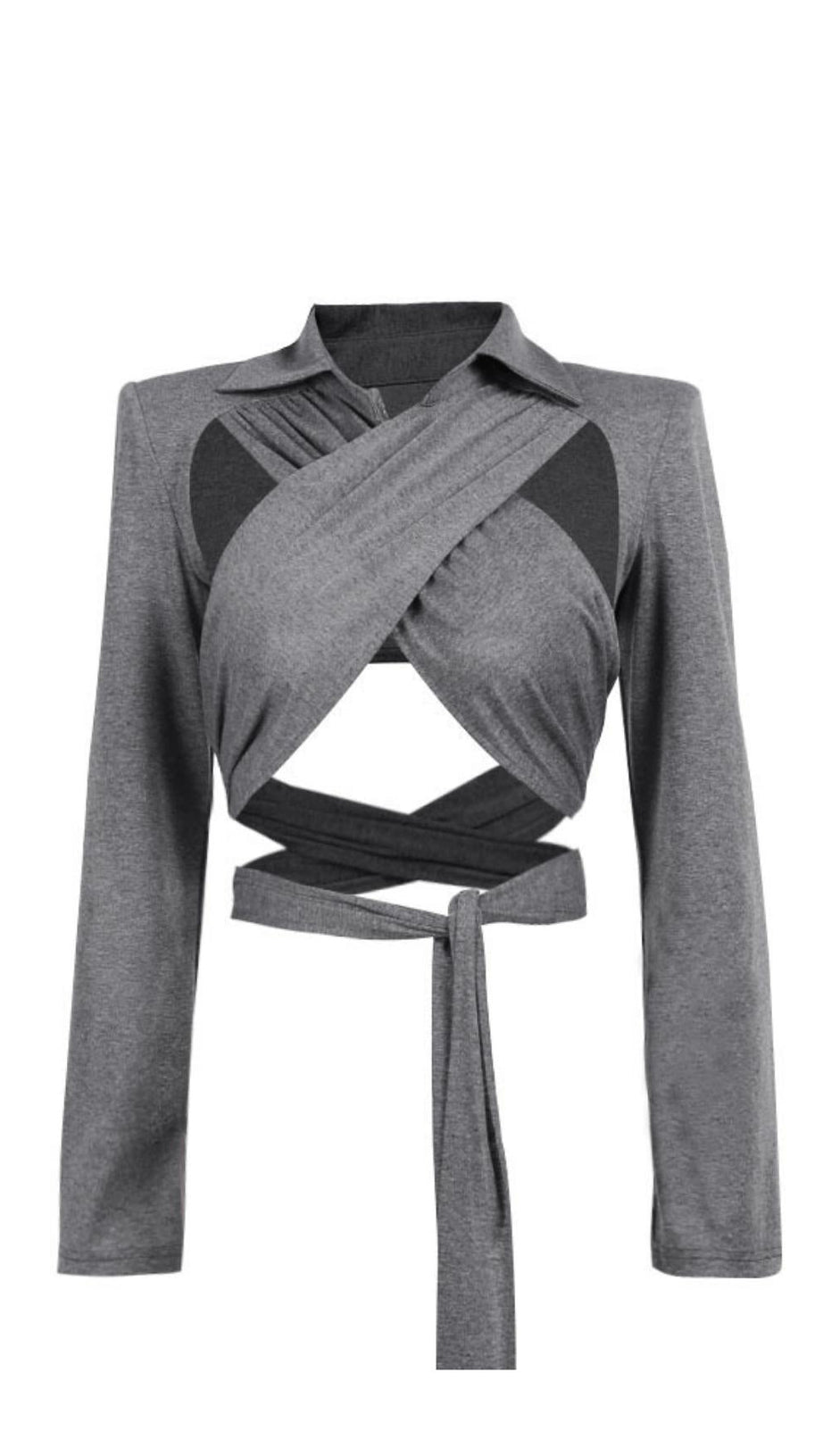 SHIRT STRAP BLOUSE TOP