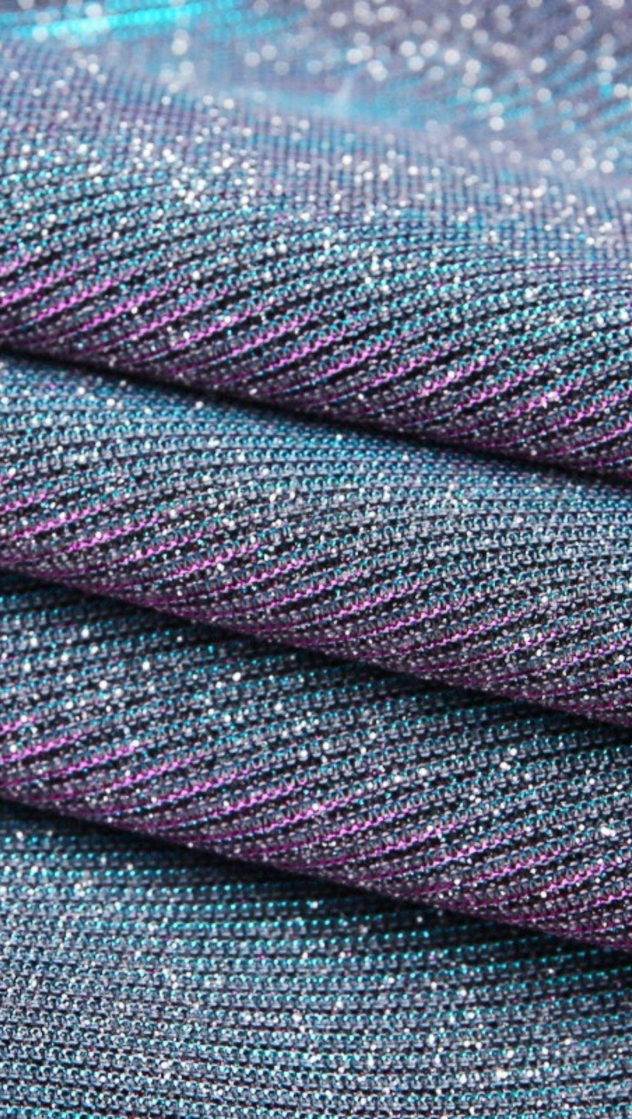 SHINY CROSS STRAP DRESS.