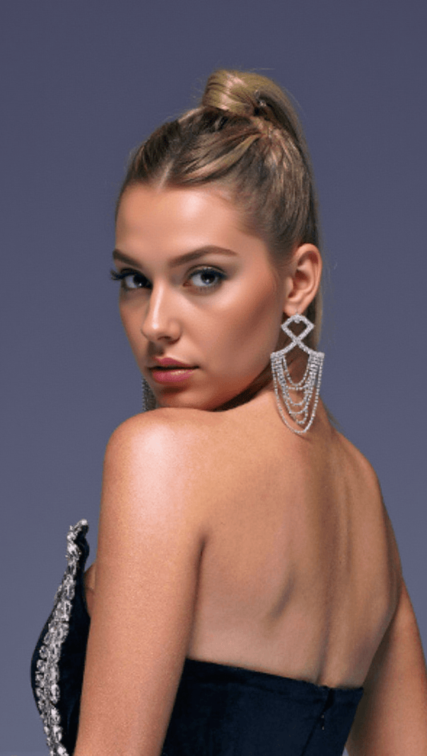 AIIZIE VIENNA TASSEL EARRINGS - product image