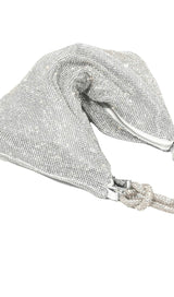 RHINESTONE ONE-SHOULDER UNDERARM BAG