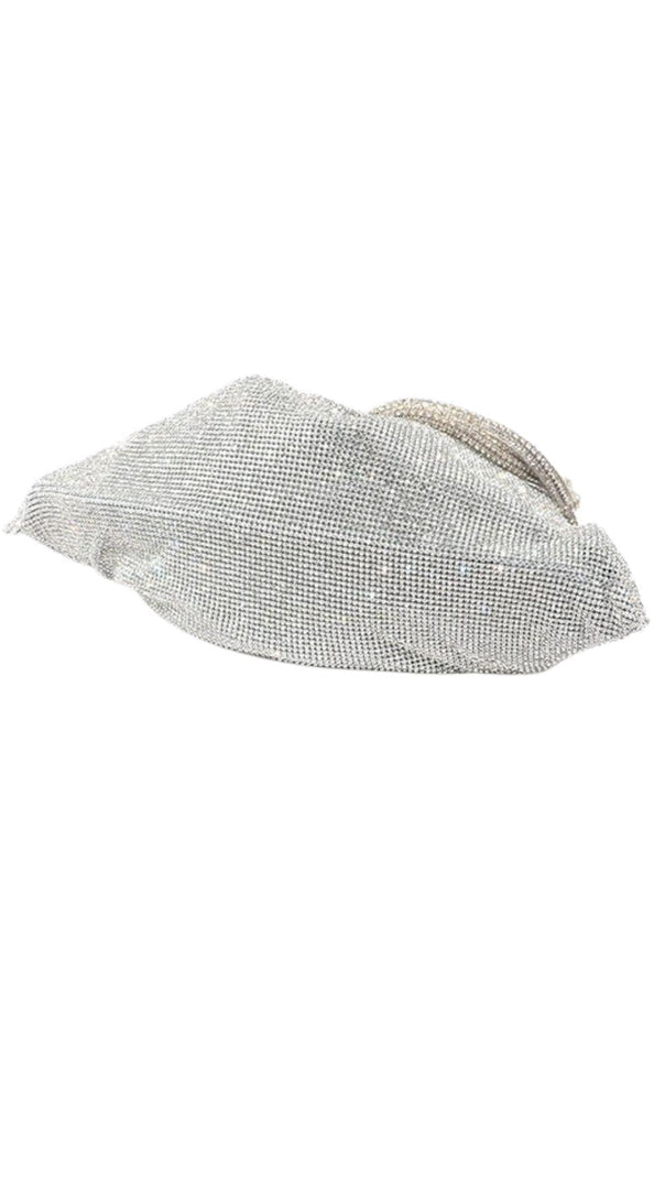 AIIZIE RHINESTONE ONE-SHOULDER UNDERARM BAG - product image