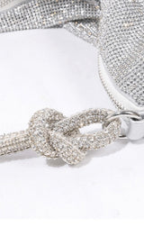 RHINESTONE ONE-SHOULDER UNDERARM BAG