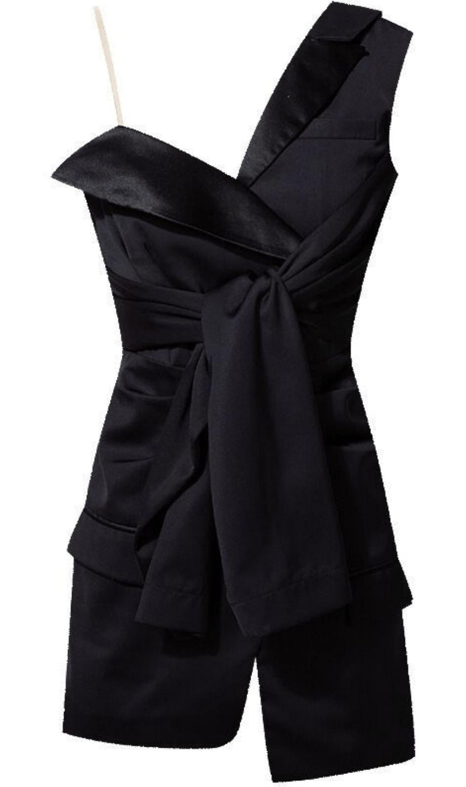 RALAN ONE-SHOULDER-BANDAGE-KLEID 