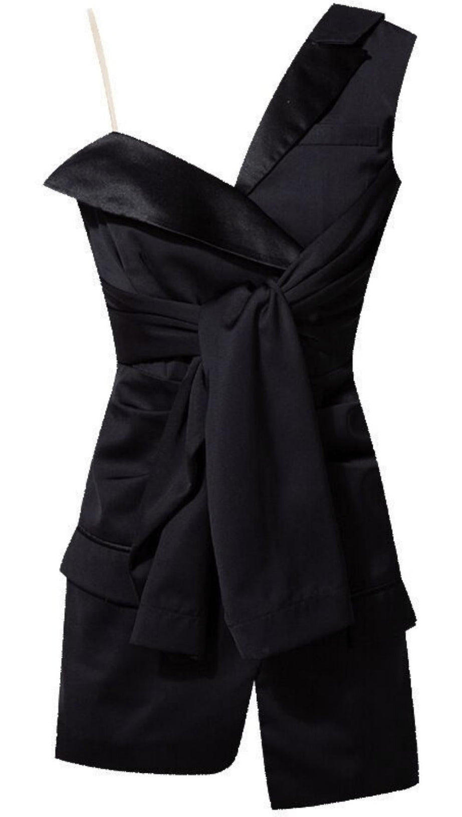 RALAN ONE-SHOULDER-BANDAGE-KLEID 