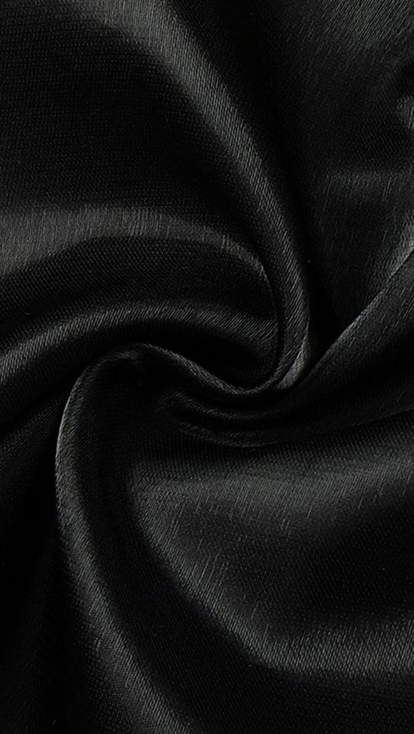 AIIZIE PUFF SLEEVE DRESS IN BLACK - product image