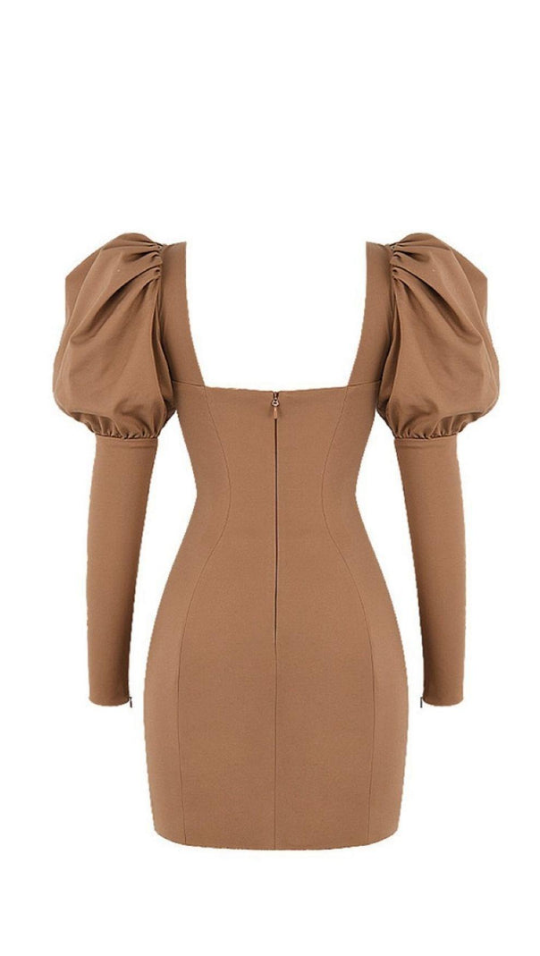 AIIZIE PUFF SLEEVE DRESS - product image