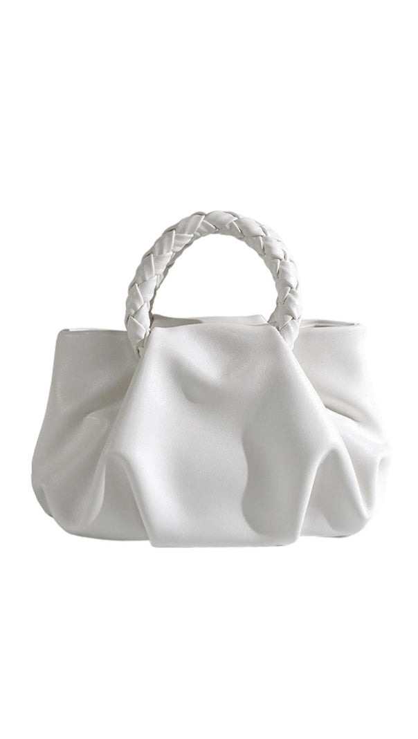AIIZIE PLEATED WOVEN HANDBAG - product image