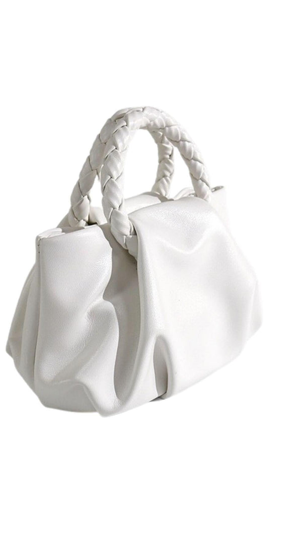 AIIZIE PLEATED WOVEN HANDBAG - product image