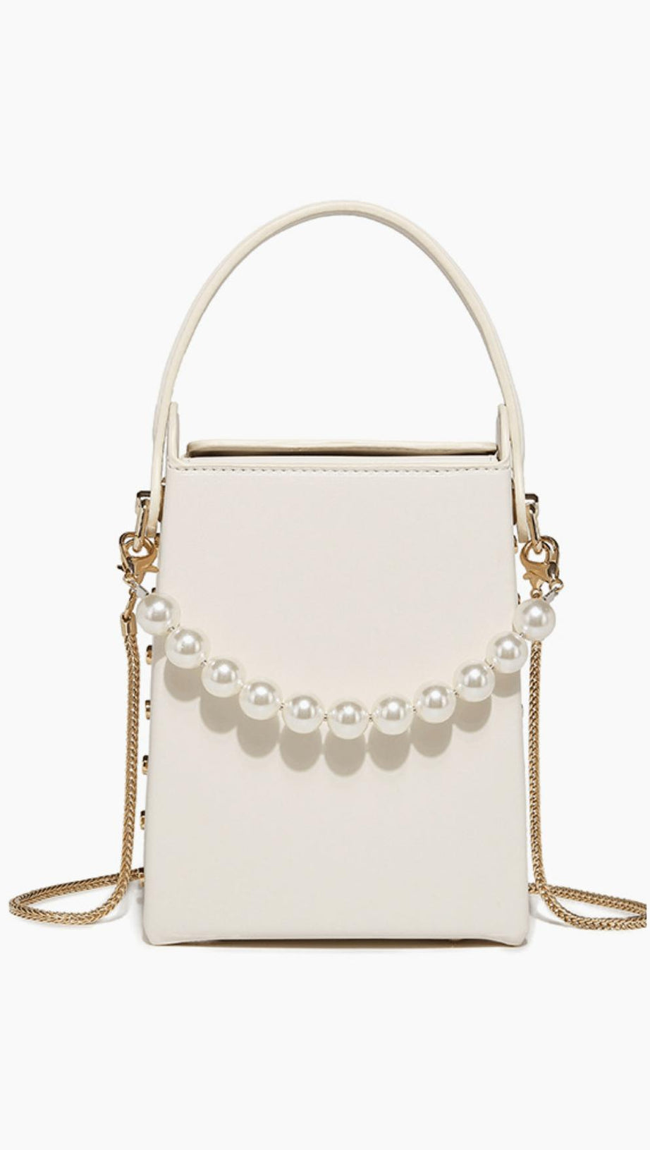 BORSA PER CELLULARE CON PERLA.