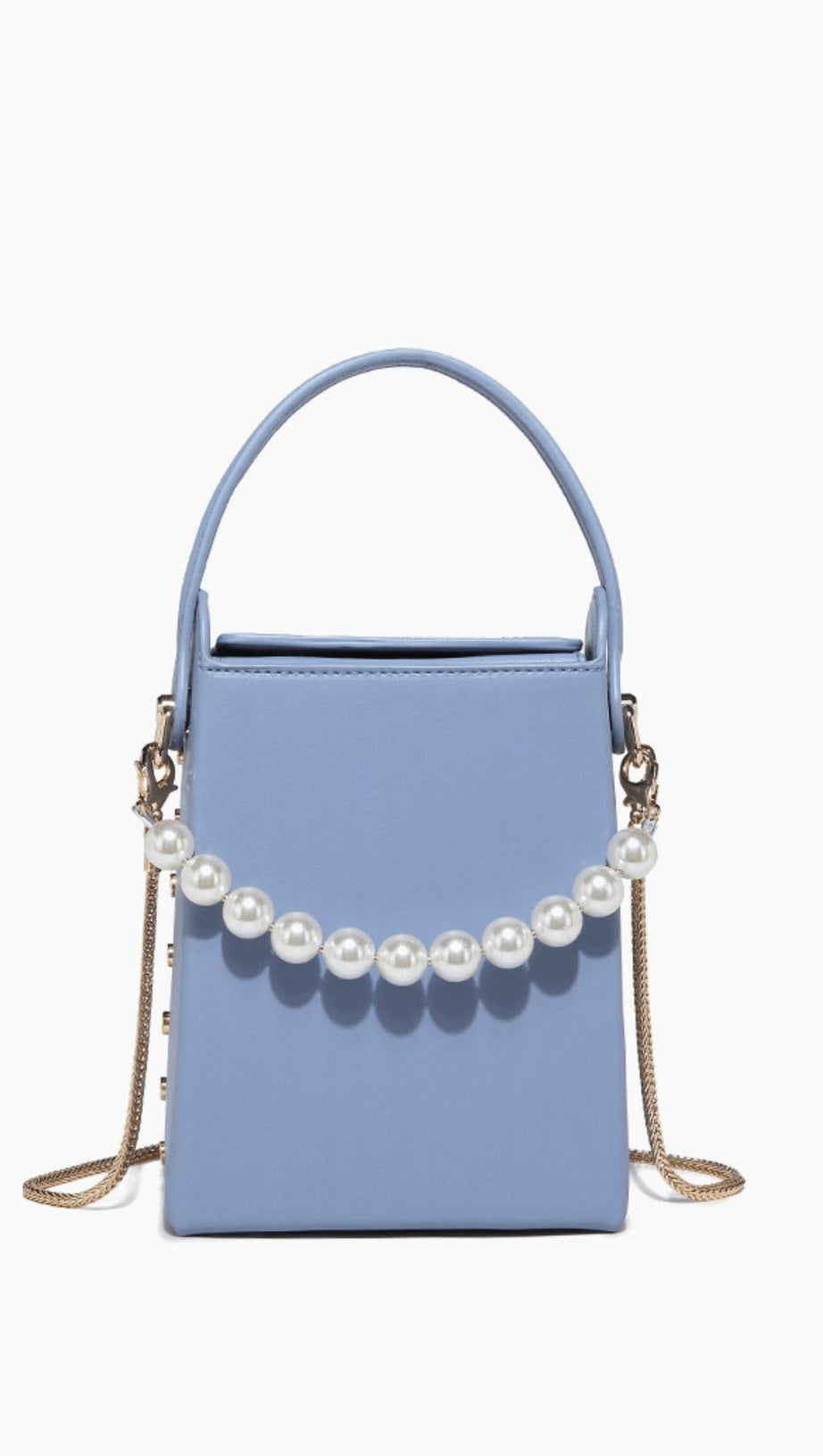 BORSA PER CELLULARE CON PERLA.