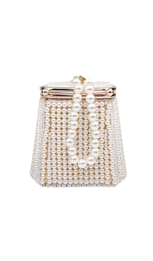 Pearl bucket bag