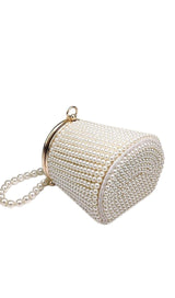 Pearl bucket bag