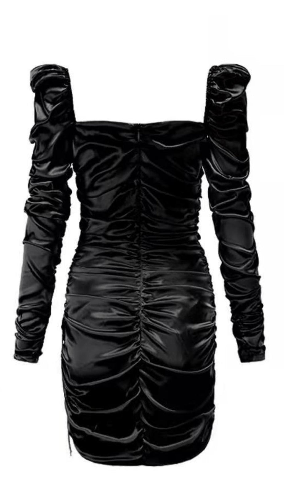 WHITE CUT OUT STAIN DRESS