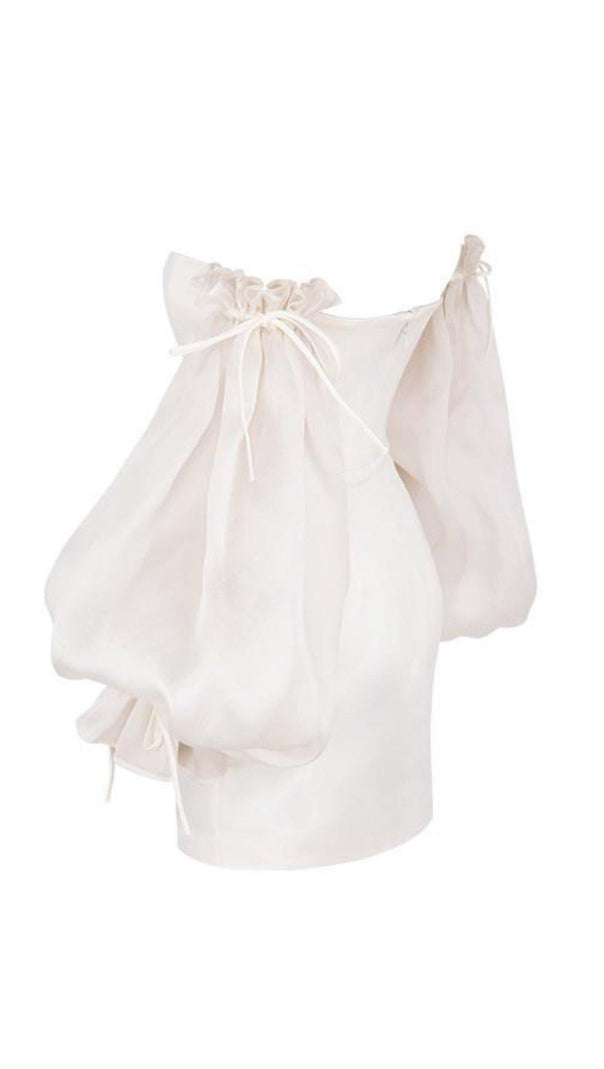 AIIZIE IVORY STRAPLESS TUBE DRESS - product image