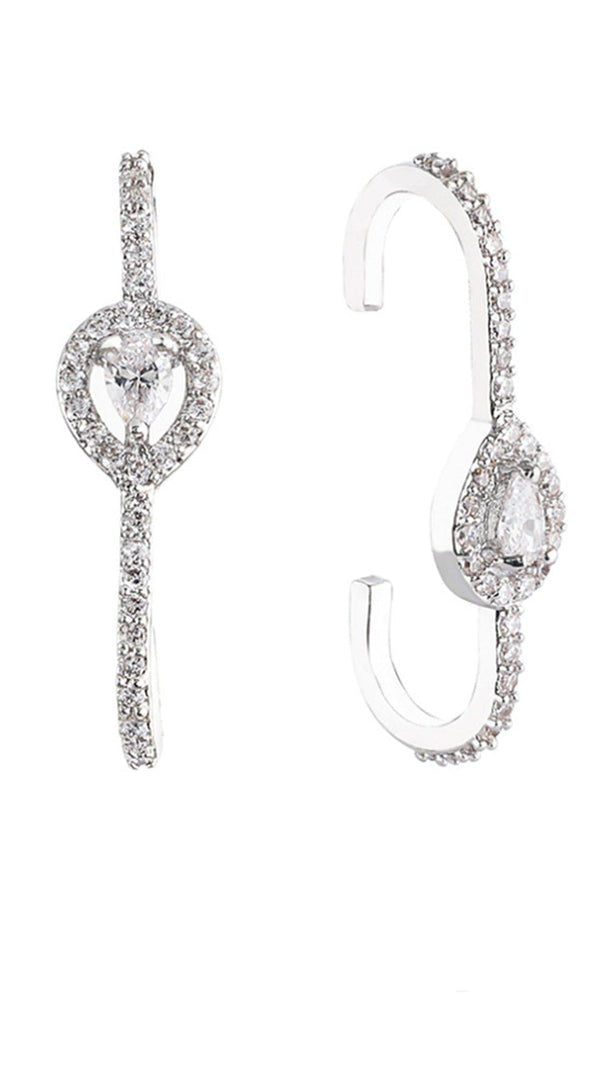 AIIZIE NON-PIERCED GEOMETRY EAR CLIP - product image