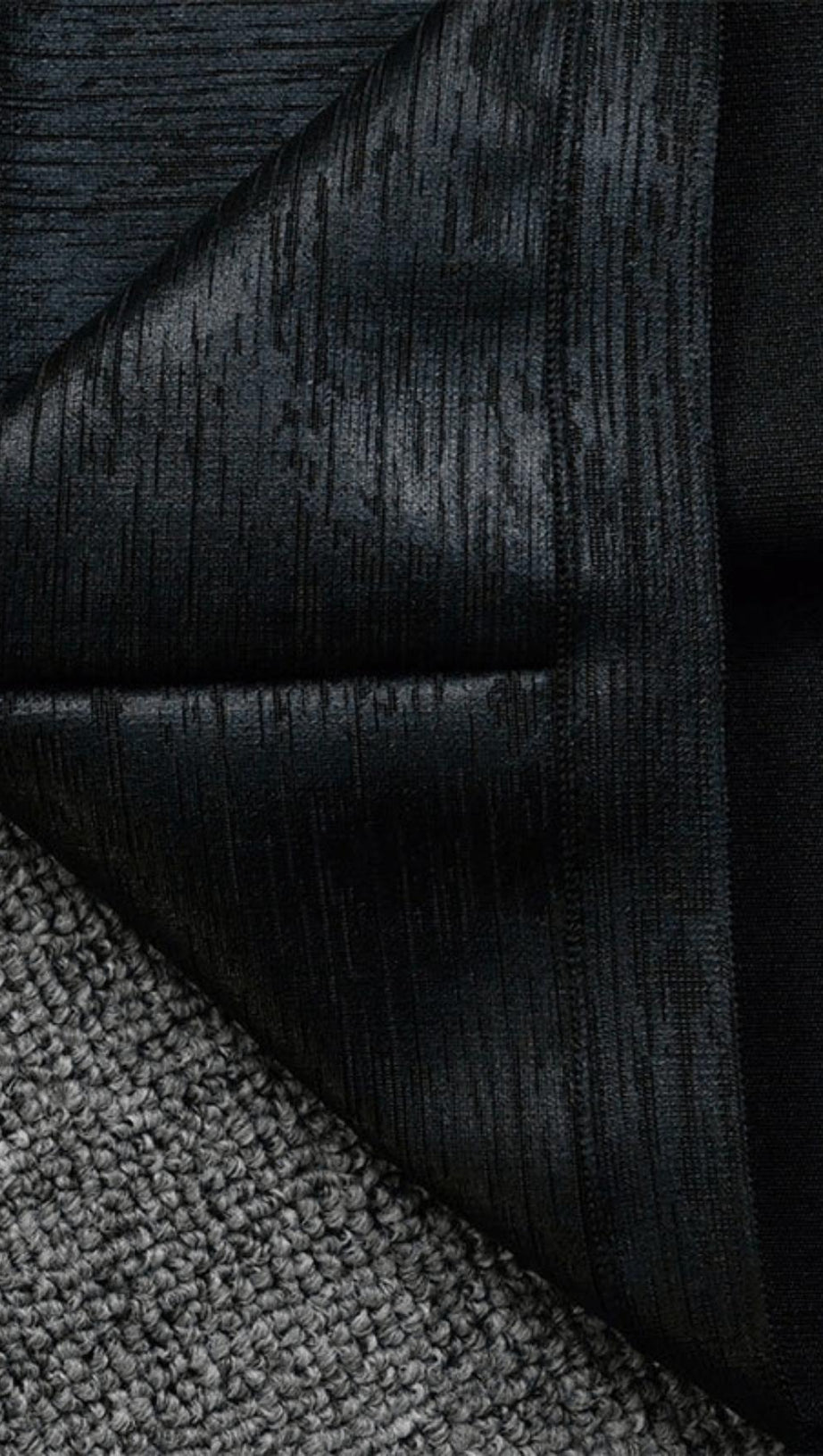 NECK BLACK METALLIC BANDAGE DRESS - BLACK