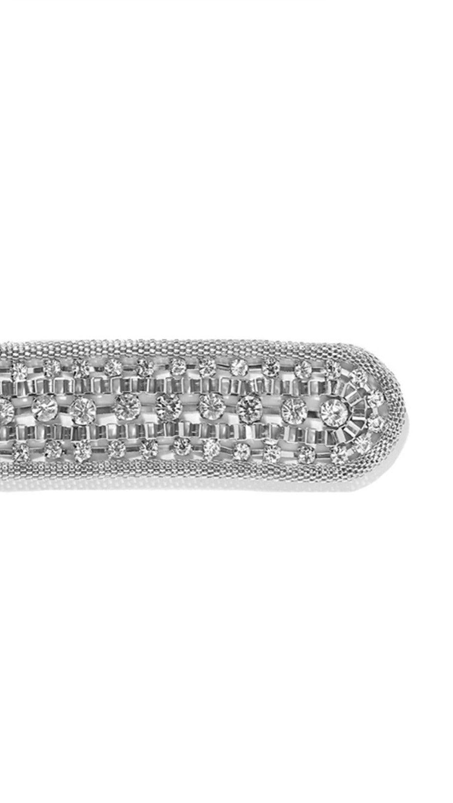 METAL RHINESTONE DECORATIVE BELT