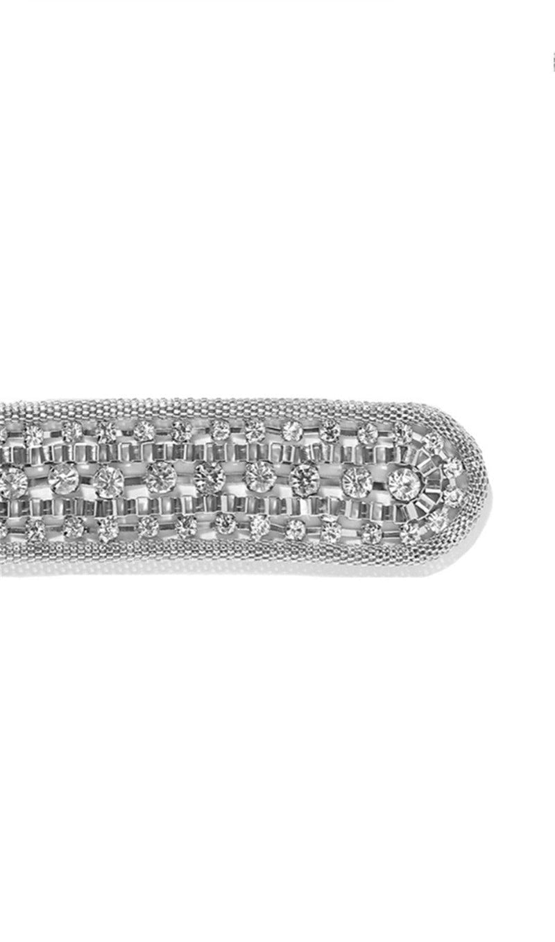 METAL RHINESTONE DECORATIVE BELT